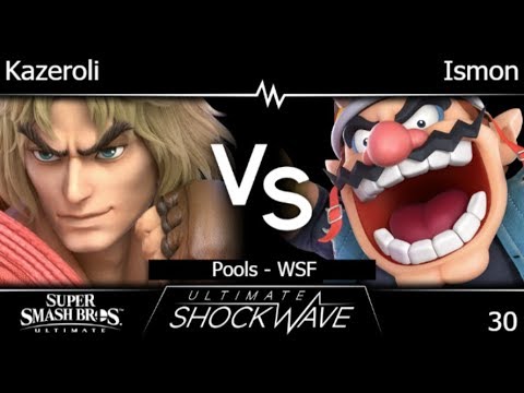 USW 30 - Kazeroli (Ken, Incineroar) vs Ismon (Wario) Pools - WSF - SSBU
