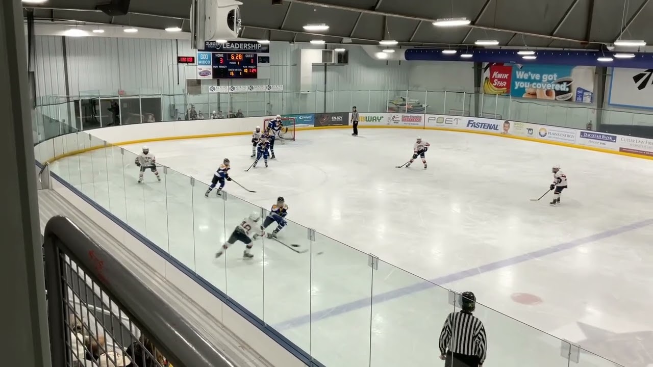 Game 15: 4-1 Sioux Falls: Jack goal assisted by Easton