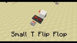 preview picture of video 'Minecraft - Small T Flip Flop (1.6.2) (HD)'