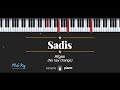 Sadis (MALE KEY) Afgan (KARAOKE PIANO)