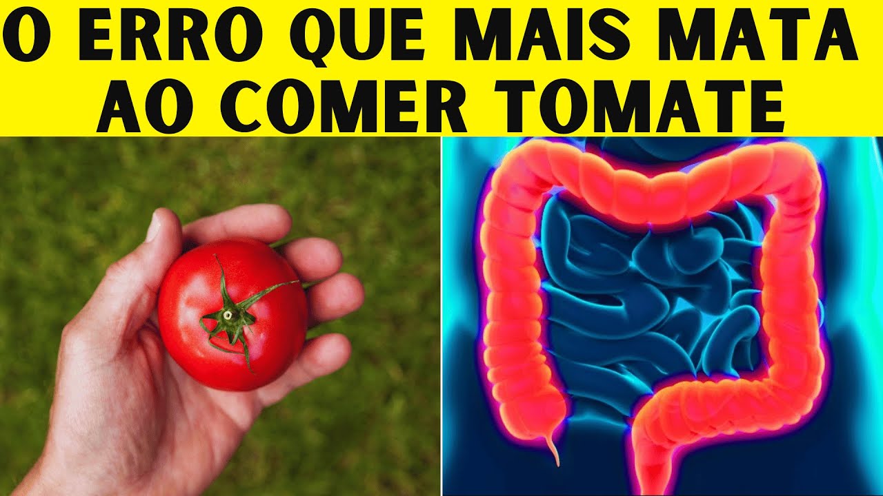 ALERTA! Nunca Comenta esses 10 Erros ao Comer TOMATE