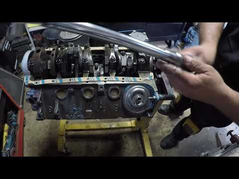 MOPAR 360 OIL PAN INSTALL
