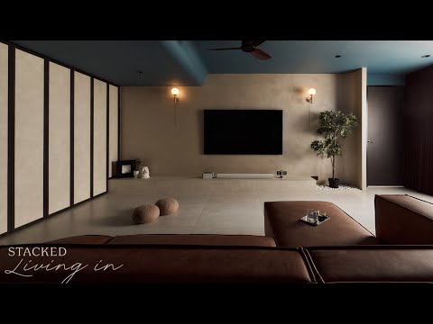 Inside A Designer’s Modern Oriental HDB Home With Striking Colours