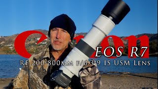 Canon R7, RF 200-800mm f/6.3-9 IS USM Lens at the Malibu lagoon at Sunrise 📷