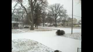 preview picture of video 'Auburn Nebraska Feb. 22 Winter Storm Q'