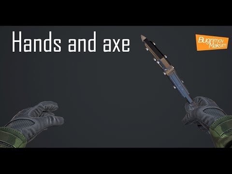 FPS Hands and axe