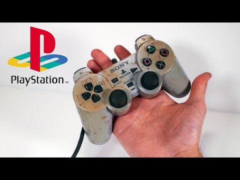 Restoring the original DualShock for my restored PlayStation 1 – Retro Console Restoration & Repair