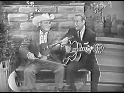 Bob Wills & Red Foley on the Ozark Jubilee - Springfield, Missouri - 1959