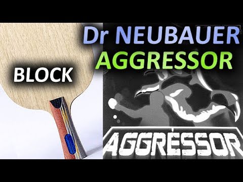 BH block DR NEUBAUER Aggressor 1.5 mm on Firewall Plus средние шипы medium pips