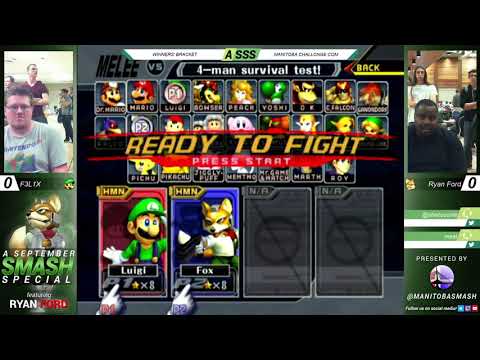 ASSS - F3L1X(Luigi) vs Ryan Ford(Fox)
