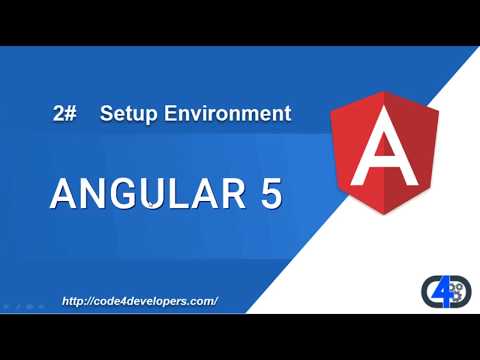 Angular 5 Tutorial 2 Setup Environment