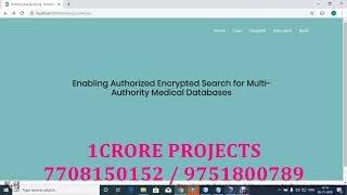 Enabling Authorized Encrypted Search for Multi Authority Medical Databases