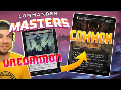 Best Rarity Shifts in Commander Masters (NEW PAUPER CARDS & WEIRD MYTHIC UPSHIFTS)