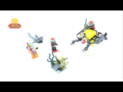 Vidéo LEGO City 60091 : Ensemble de démarrage sous-marin