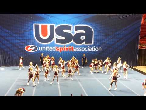 Calexico High School Cheer Regionals 2013