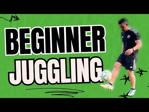 How to JUGGLE a Soccer Ball for Beginners