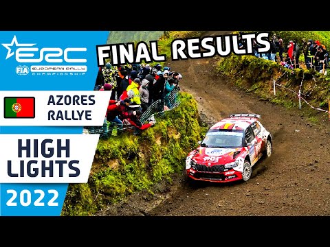 ERC Rally Highlights : Final Day Results : Azores Rallye 2022