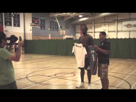 RLWC2013 stars meet NBA pro Serge Ibaka