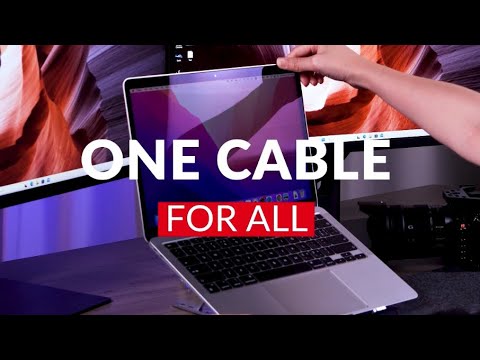 Connect your MacBook to two monitors using this iDock C10!