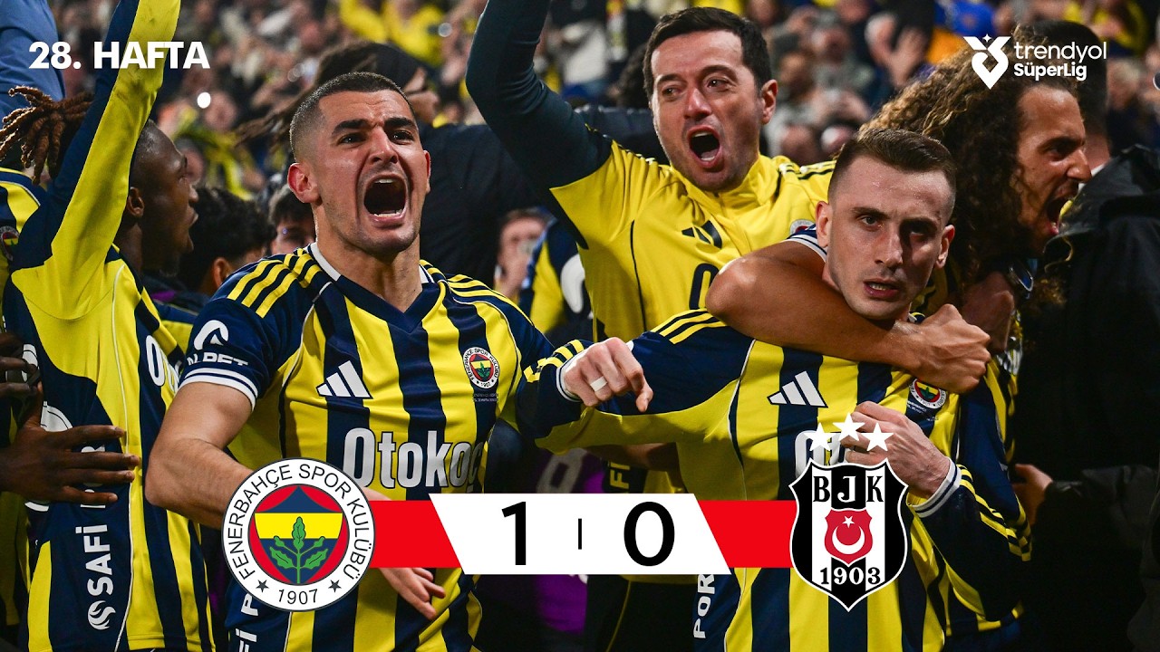 Fenerbahçe vs Beşiktaş JK Highlights