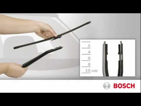 Bosch Wiper Blades - Rear Toplock Installation Video II-1-013
