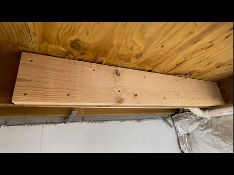 Sistering (or “scabbing,” for the pedantic) a damaged floor joist