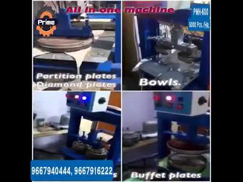 Paper Plate Making Machine Fully Automatic