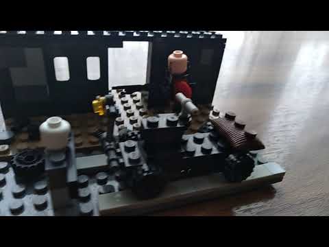 Лего самоделка ' метро 2033' с дрезиной '#legohit#лего#хобби#