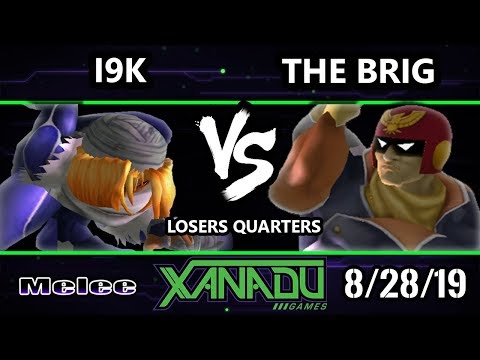 S@X 317 SSBM - I9K (Sheik) Vs. The Brig (Captain Falcon) Smash Melee Losers Quarters