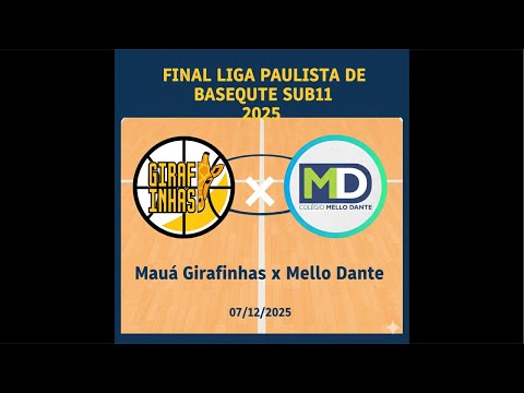 Mauá x Mello Dante Final LPB sub 11 07/12/2025