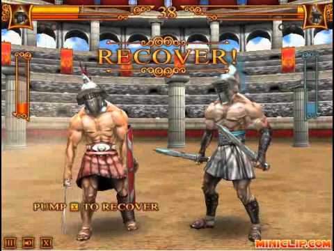 miniclip gladiators final fight (hard mode)