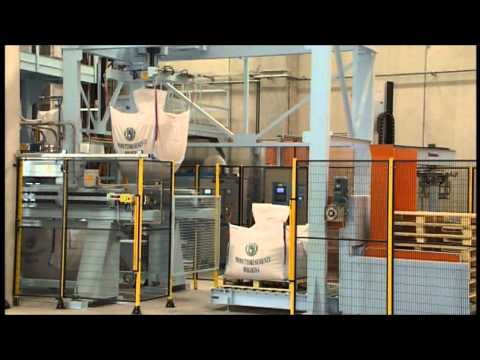 Technipes AUTO-FIBC Automated Bulk Bag Filling and Closing Line