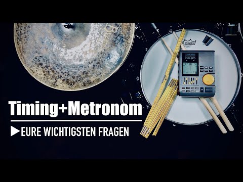 Timing und Metronom: Das beschäftigt euch am meisten
