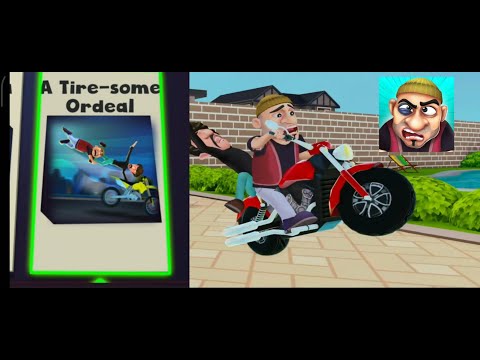 Scary Robber Home Clash: How to play " A Tire-some Ordeal" Without distracting Lester