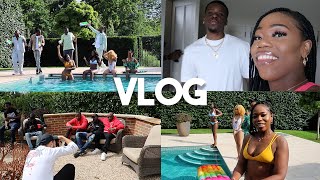 VLOG; DAY IN THE LIFE OF A VIDEO VIXEN | OWNER MUSIC VIDEO BTS