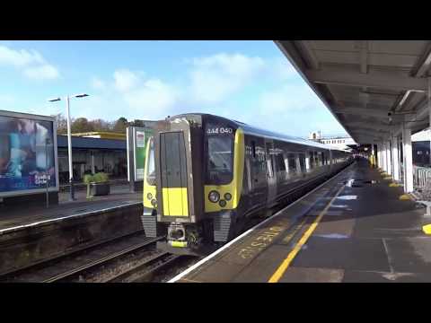 South Western Railway 444040 Departs Southampton Central 2017/10/21