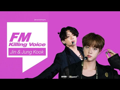 🎧 BTS Jin & Jungkook Killing Voice | Best Harmonization & Duet (use headphone, fanmade)