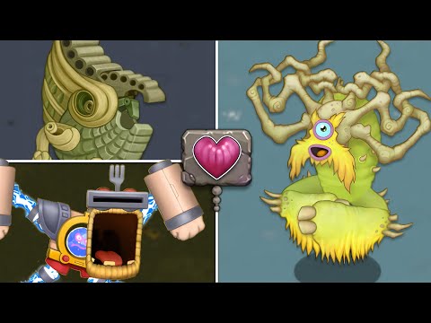 Epic Flum Ox, Epic Bleatnik & NEW Wubbox Costume - All Animations & Breeding (My Singing Monsters)