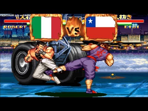 Art of Fighting 2  - rafpiccolo86 (ITA) vs (CHL) CALISTO415 [aof2] [Fightcade] アートオブファイティング2 ファイトケード
