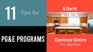 11 Tips On Pg&e Programs For Seniors
