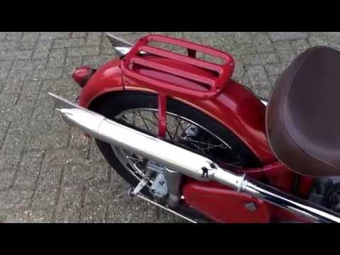 Jawa perak 350 special 1952 www.classic-motorcycles.nl