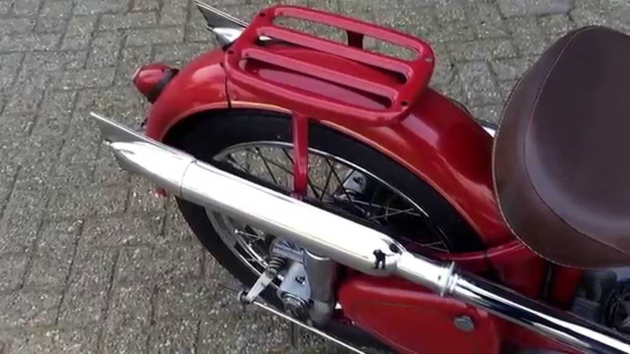 Jawa perak 350 special 1952 www.classic-motorcycles.nl