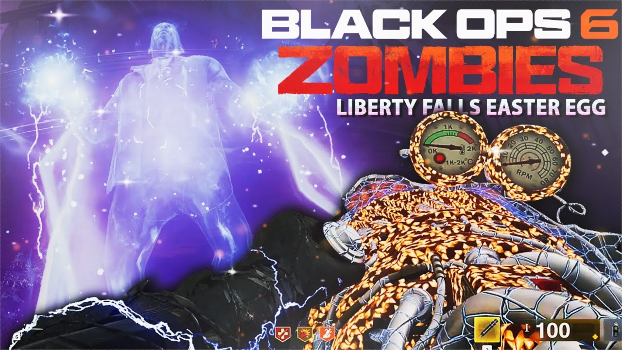 COMO FAZER o EASTER EGG de LIBERTY FALLS (ganha skin de RAY GUN)! - Tutorial BO6 Zombies