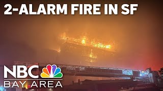 2-alarm stucture fire in SF knocked down