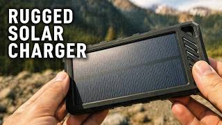 16,000mAh Rugged Solar Charger Dual USB Power Bank Review
