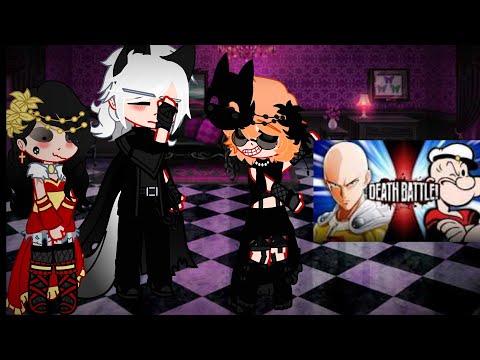 Rwby villians react to saitama vs Popeye