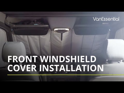 Front Windshield Cover Install