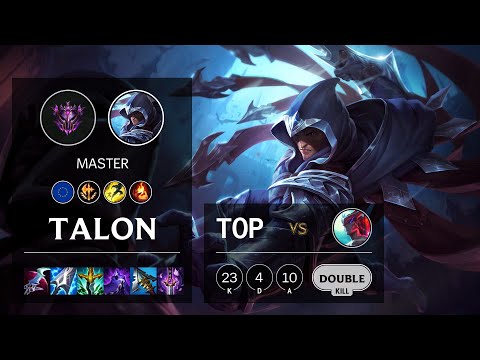 Talon Top vs Yone - EUW Master Patch 11.6