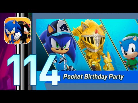 Sonic Forces: Gameplay Walkthrough Part 114 - Pocket Birthday Party! (iOS, Android)