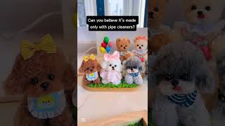 FuzzyTwist Easy pipe cleaner craft, some of my new creations, hit like 😜